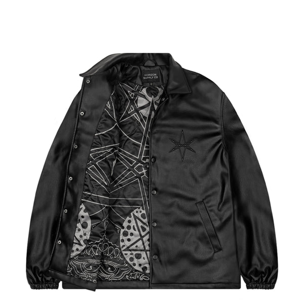 Hex Leather Coach Jacket – Horizon Supply Co.