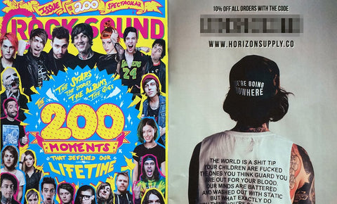 EXCLUSIVE ROCKSOUND MAGAZINE DISCOUNT