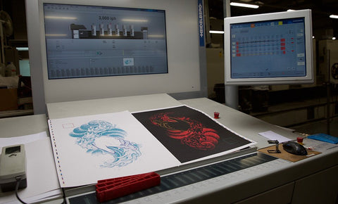 BEHIND THE SCENES PRINTING WAVES