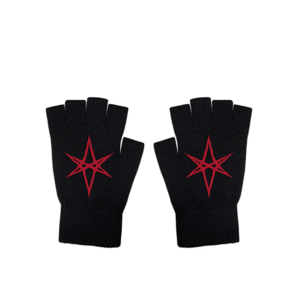 Red Crescent Moon Gloves