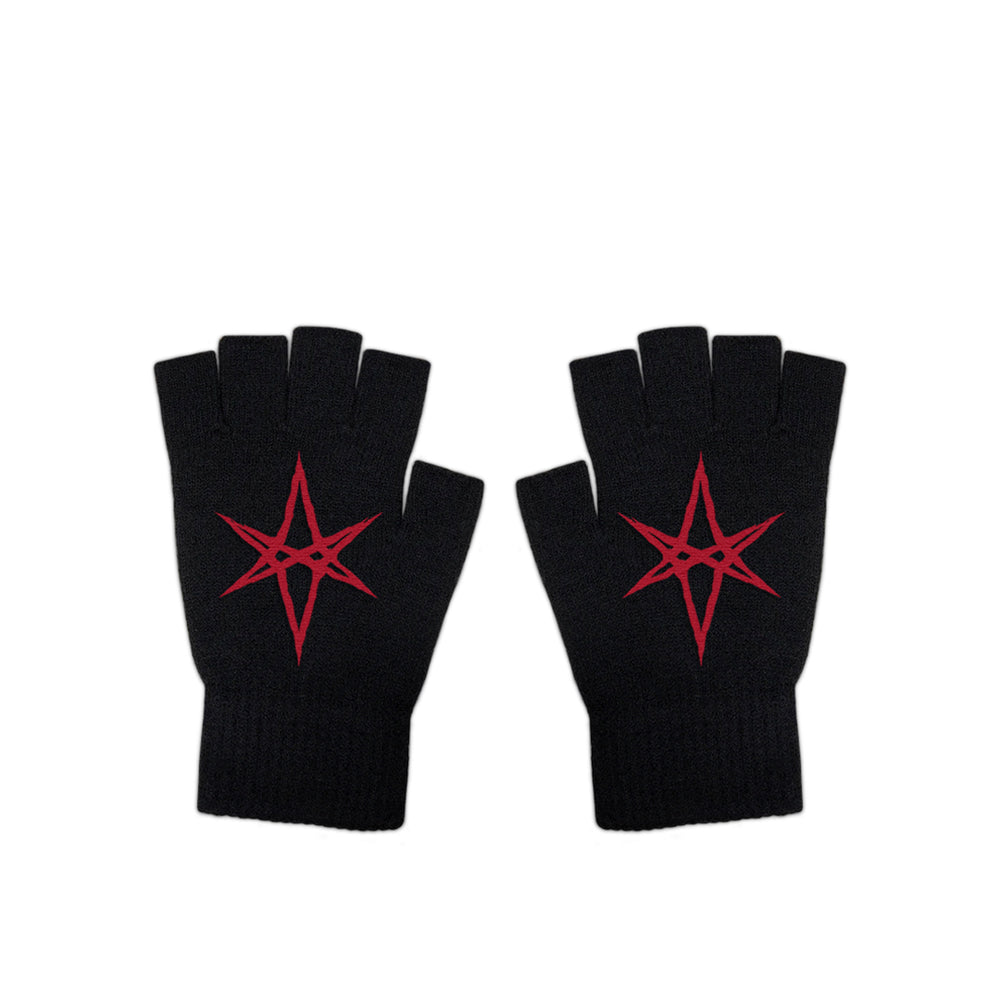 Red Crescent Moon Gloves
