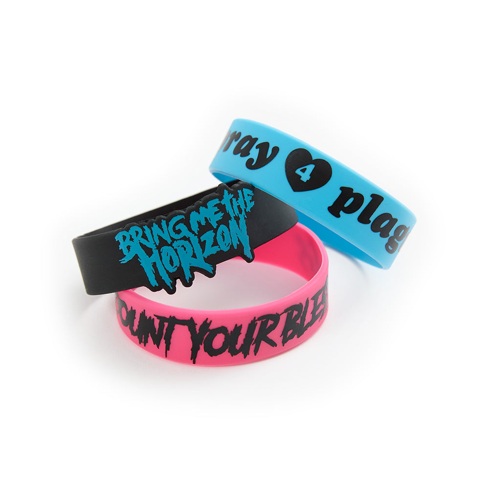CYB Rubber Bracelet Set