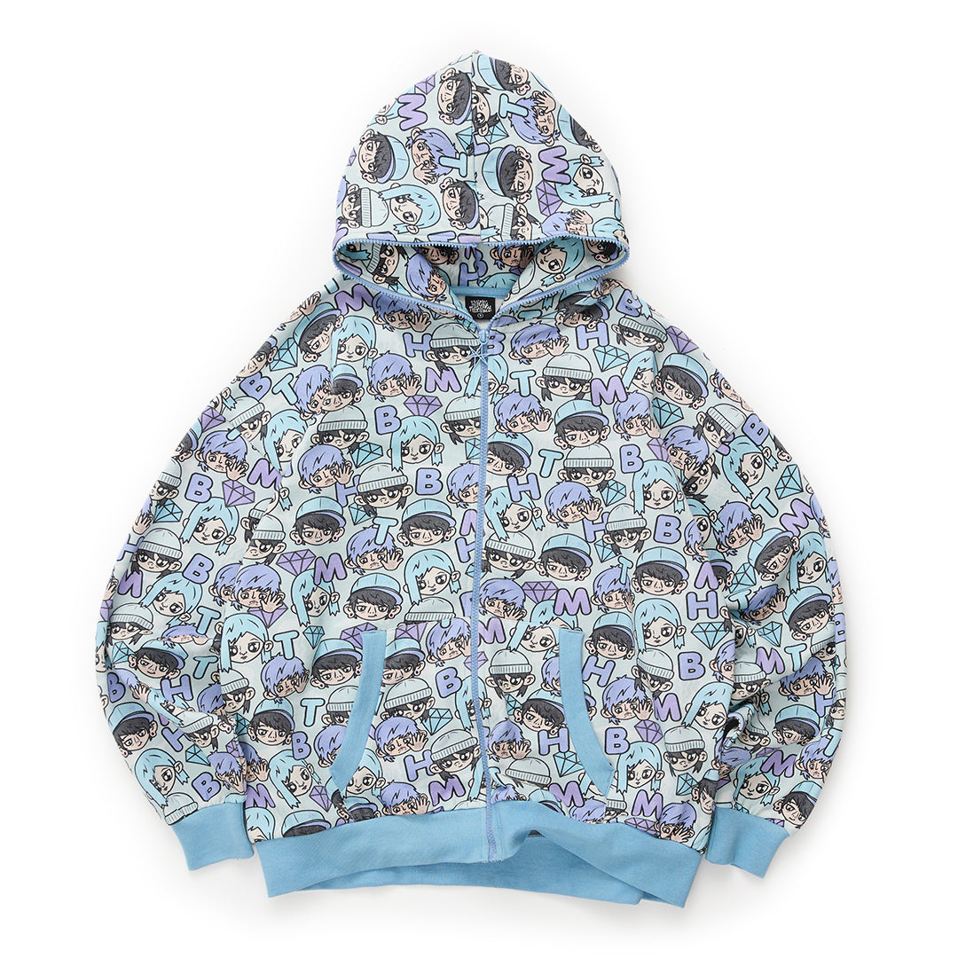 Rawwwrr! Zip Hoodie