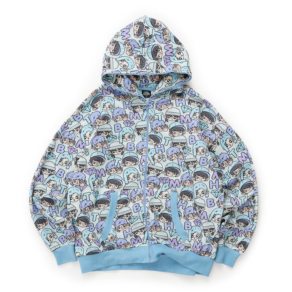 Rawwwrr! Zip Hoodie