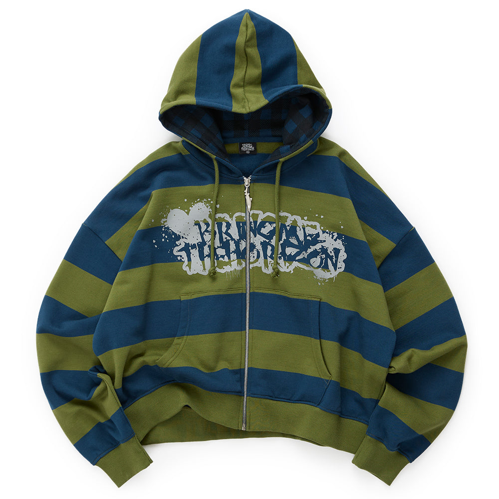 Straight To The <3 Zip Hoodie