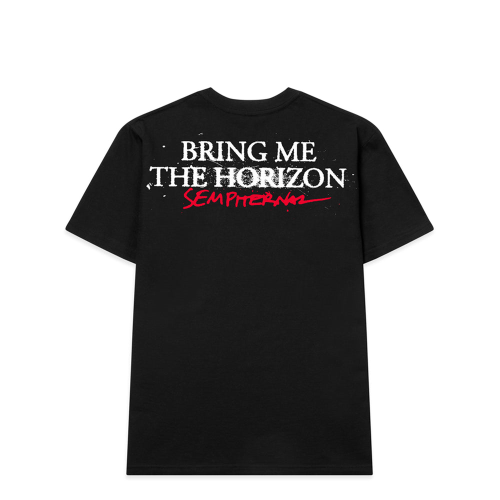 Bring Me The Horizon Sempiternal T-Shirt Ufficiale Uomo – 100% Cotone, Nero